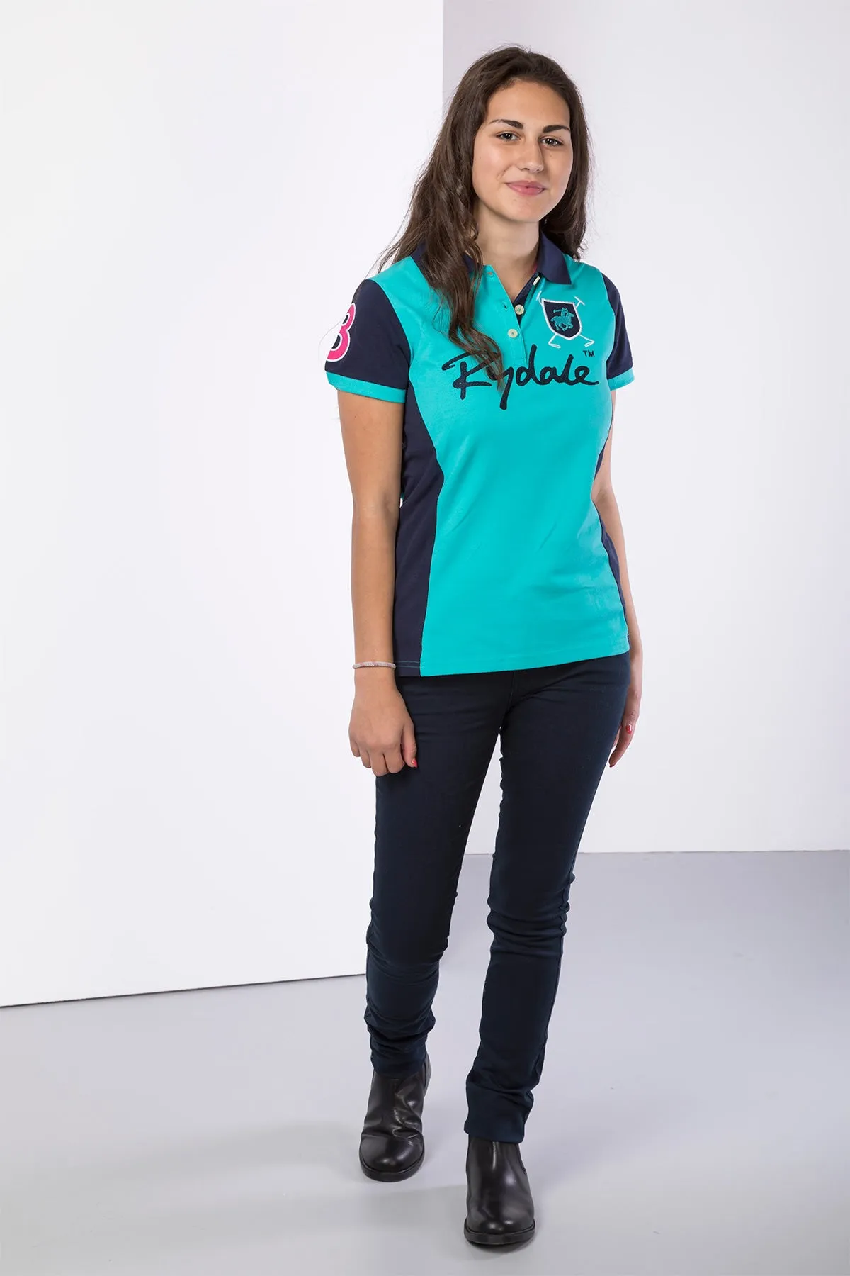 Ladies Muston Panel Polo Shirt