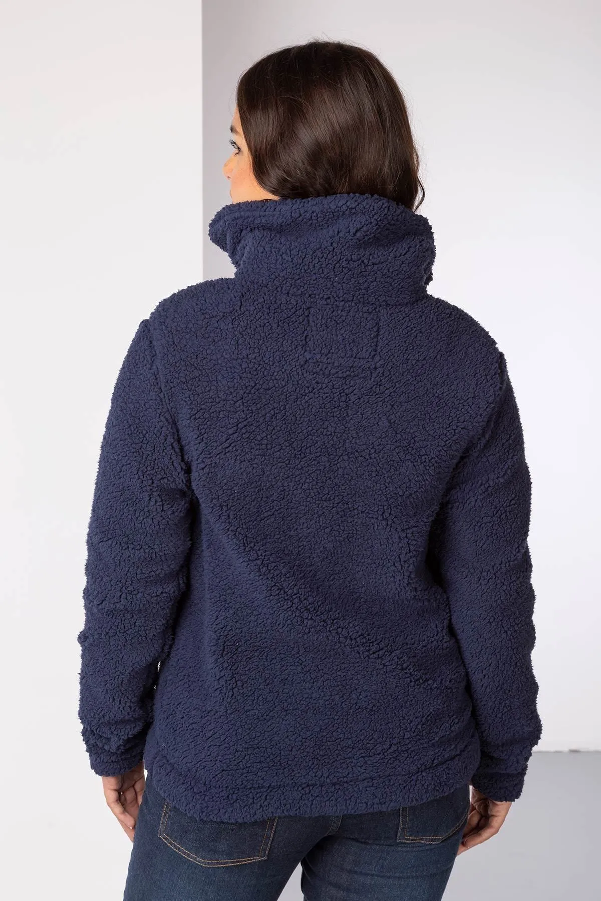 Ladies Overhead Sherpa Fleece - Etton