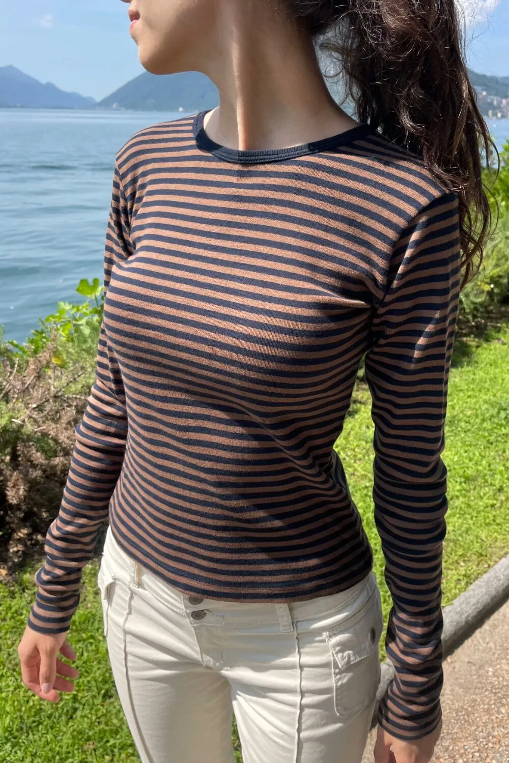 Leah Striped Top