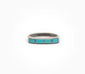 Linear Vintage Stacker - Women’s Vintage Turquoise Jewelry