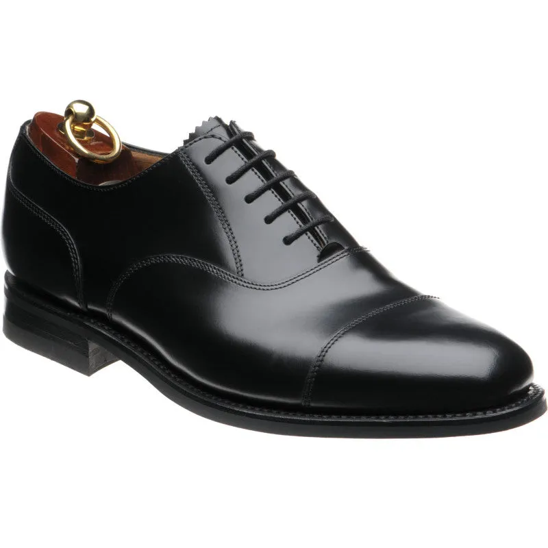 LOAKE 300B Classic Toe Cap Oxford shoe - Black