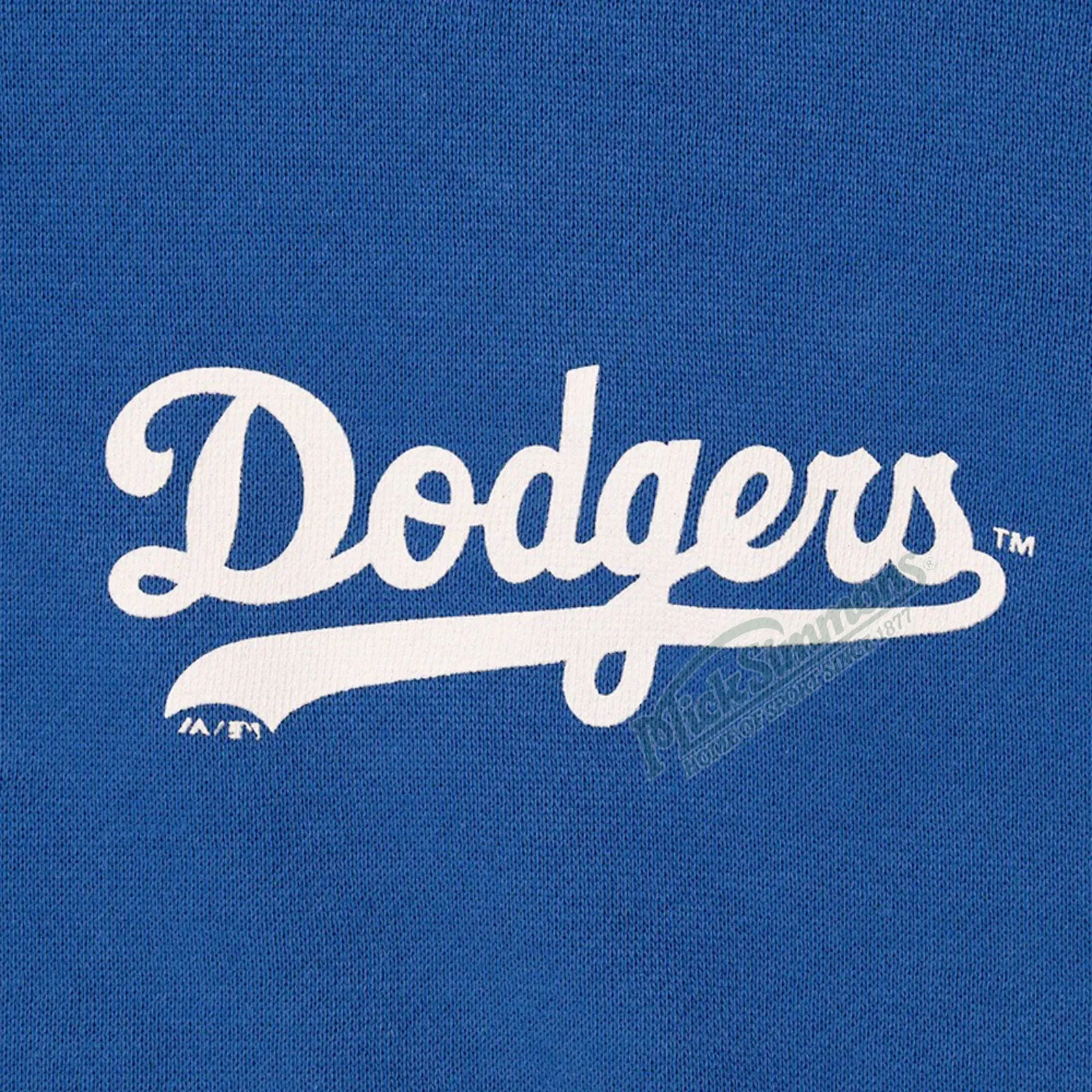 Los Angeles Dodgers Classic Crest hoodies MLB Classic Blue By Majestic