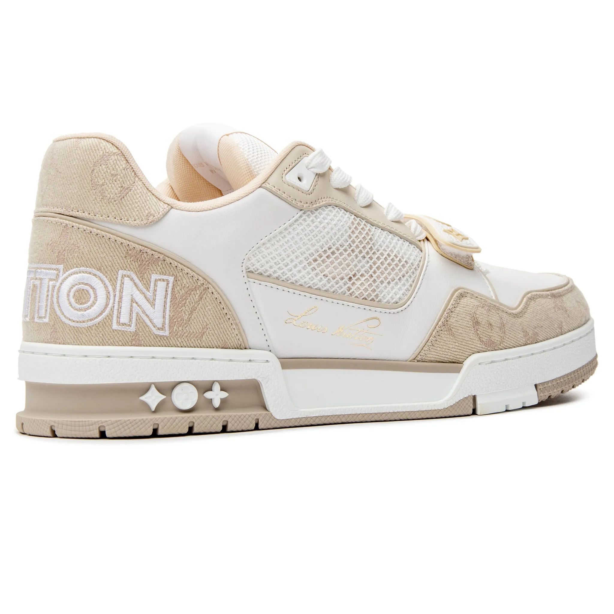 Louis Vuitton LV Monogram Beige Sneaker