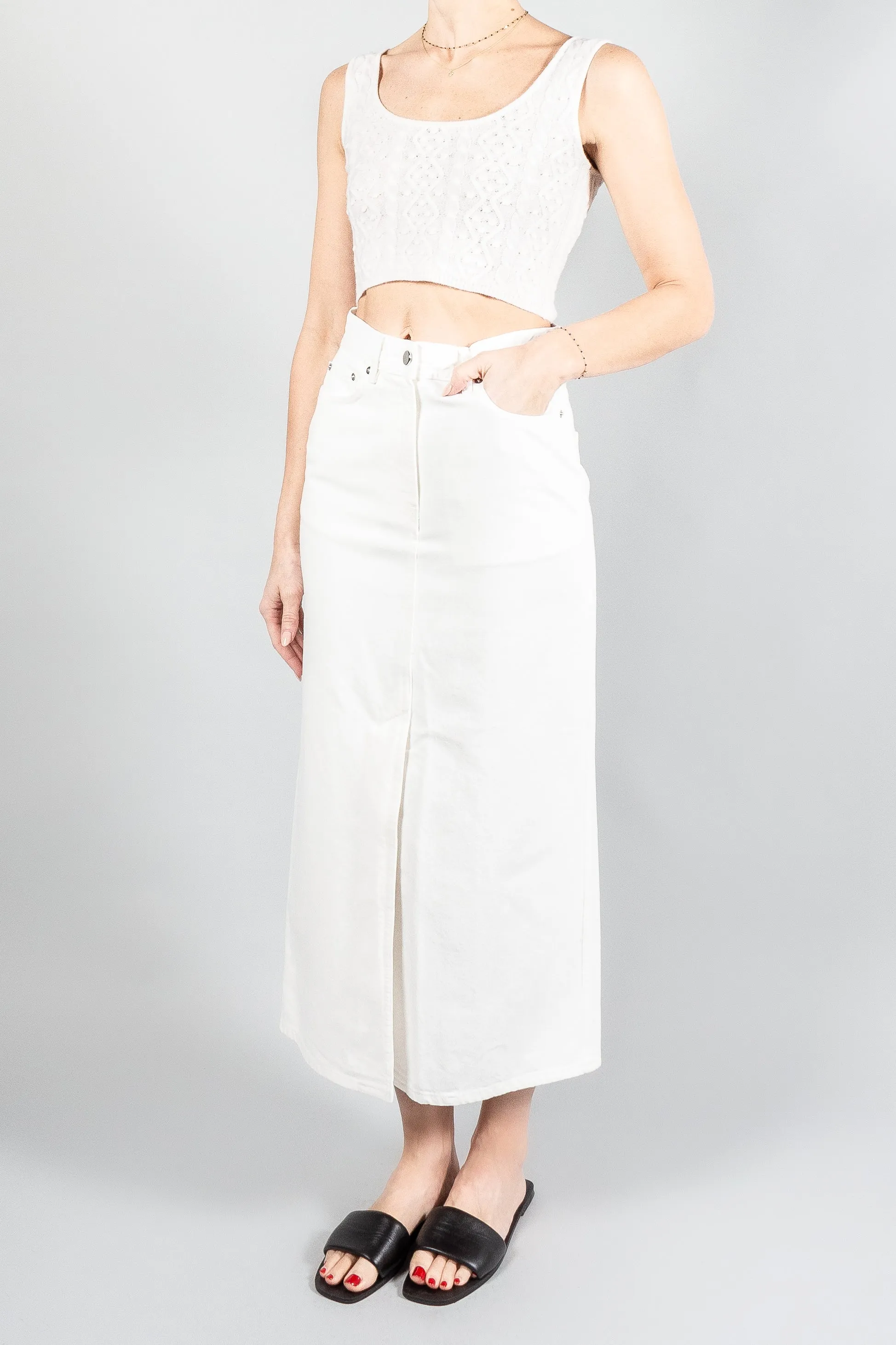 Loulou Studio Iris Cropped Top