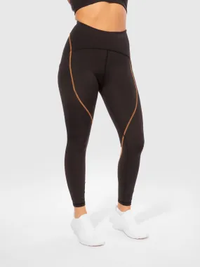 LULULEMON X BARRY'S BLK POWER THRU HIGH-RISE TIGHT 25"