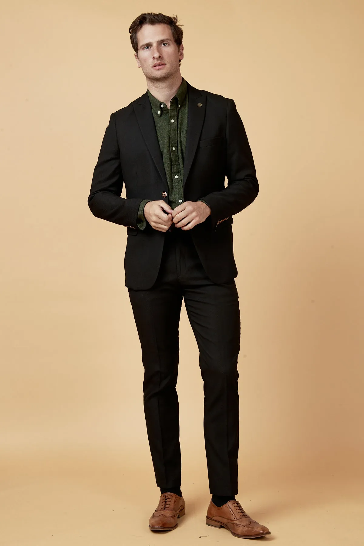 MAX - Black Two Piece Suit