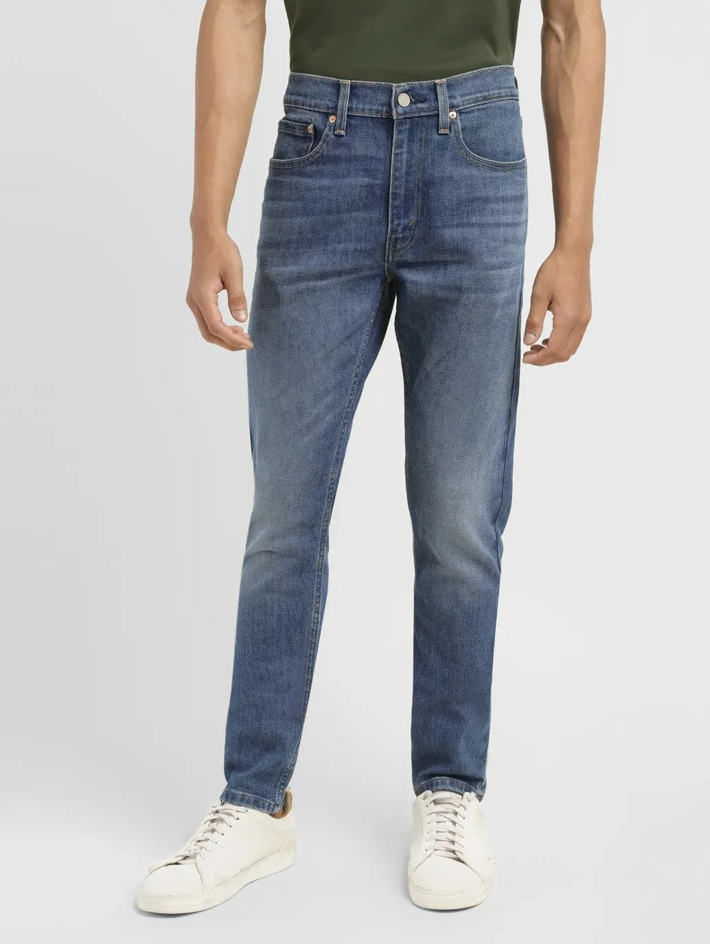 Men's 512 Mid Indigo Slim Tapered Fit Jeans