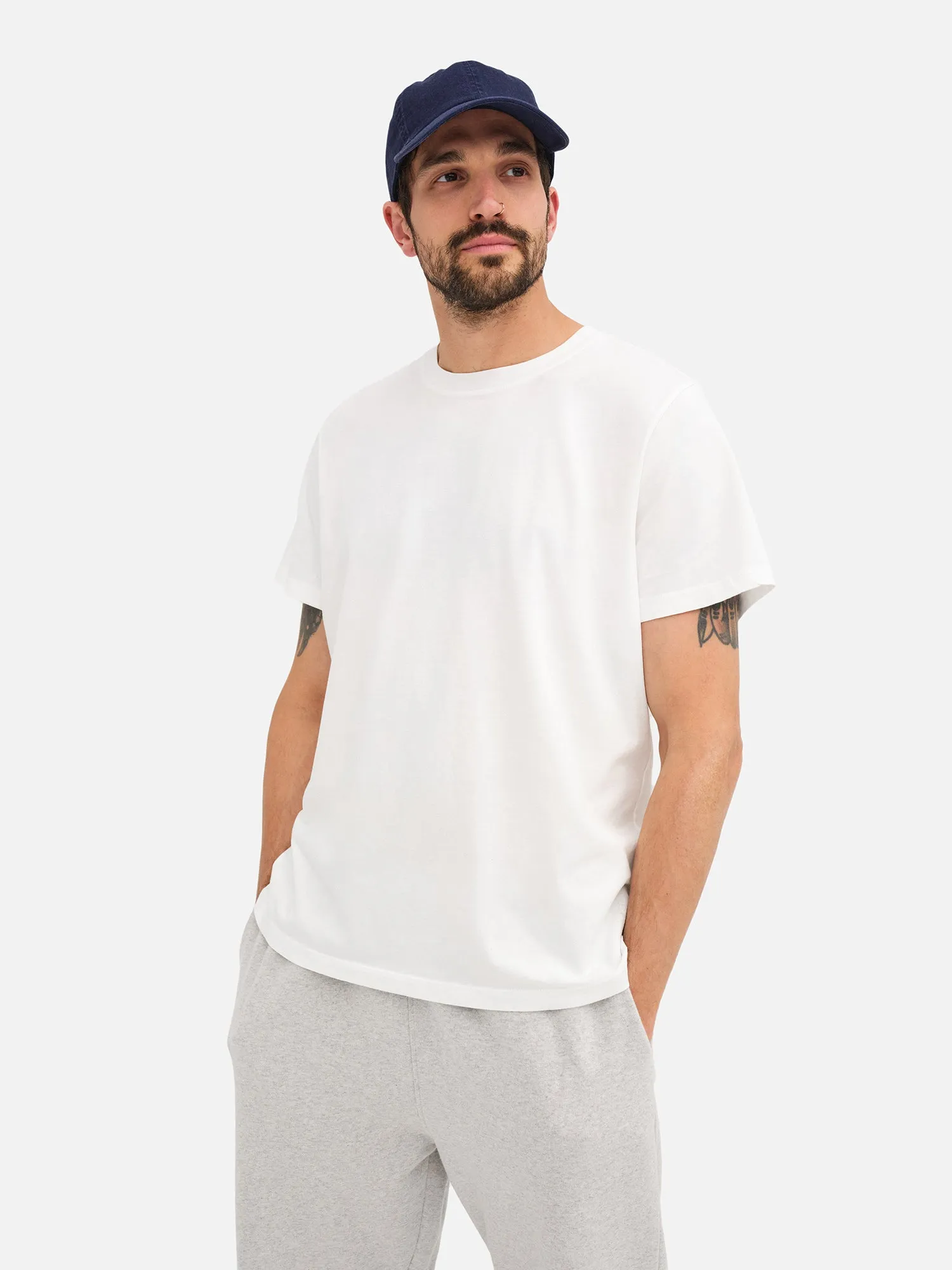 Men's Organic Cotton Crew Neck Tee