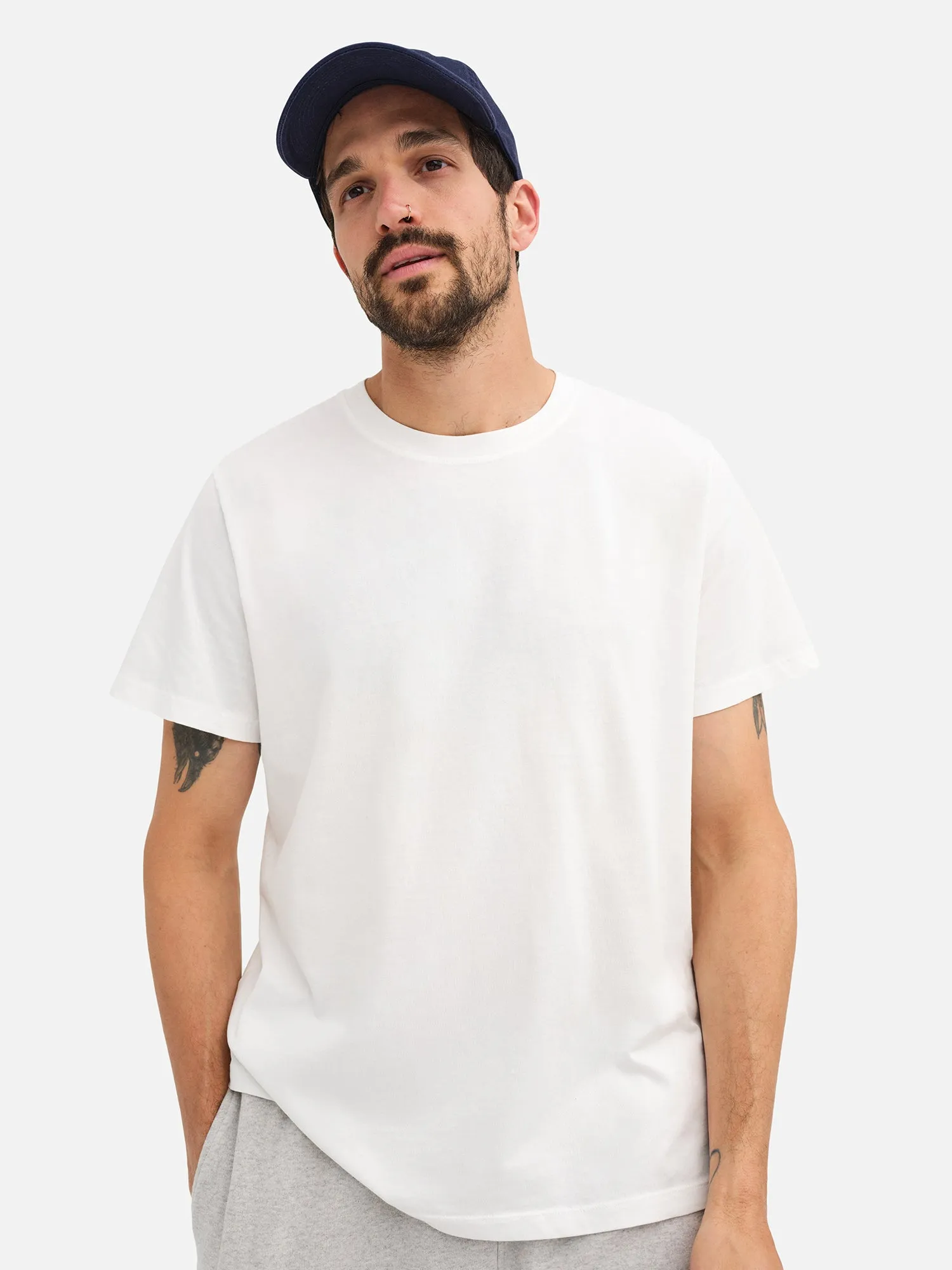 Men's Organic Cotton Crew Neck Tee