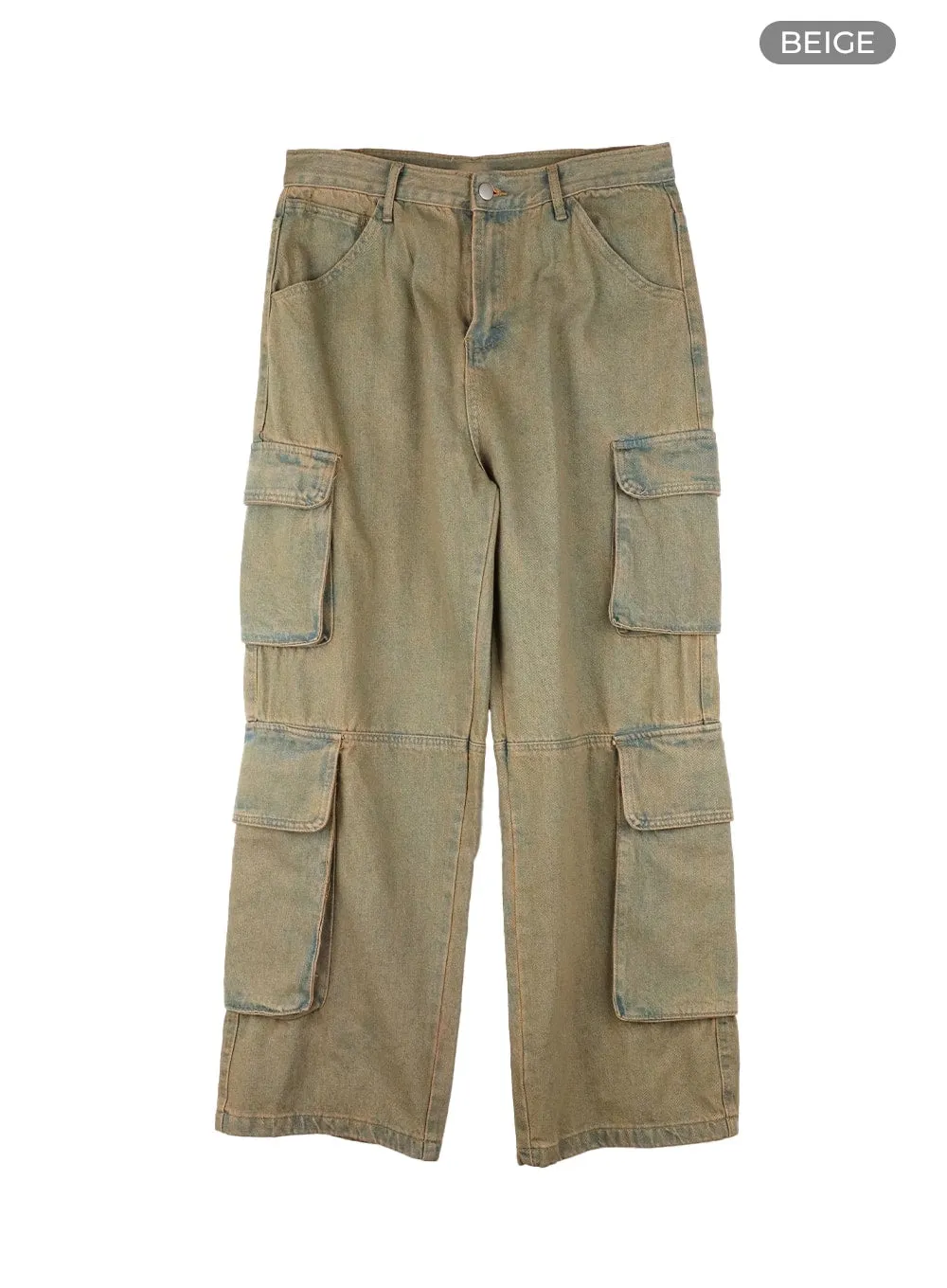 Men's Vintage Cargo Jeans IA401