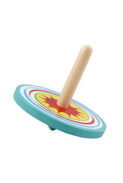 Mini Wooden Spinning Top