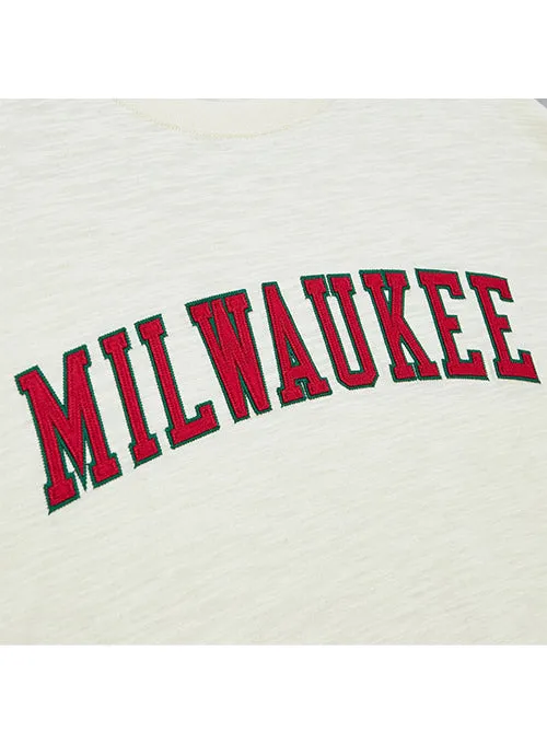 Mitchell & Ness HWC Slub Legendary Milwaukee Bucks Long Sleeve T-Shirt