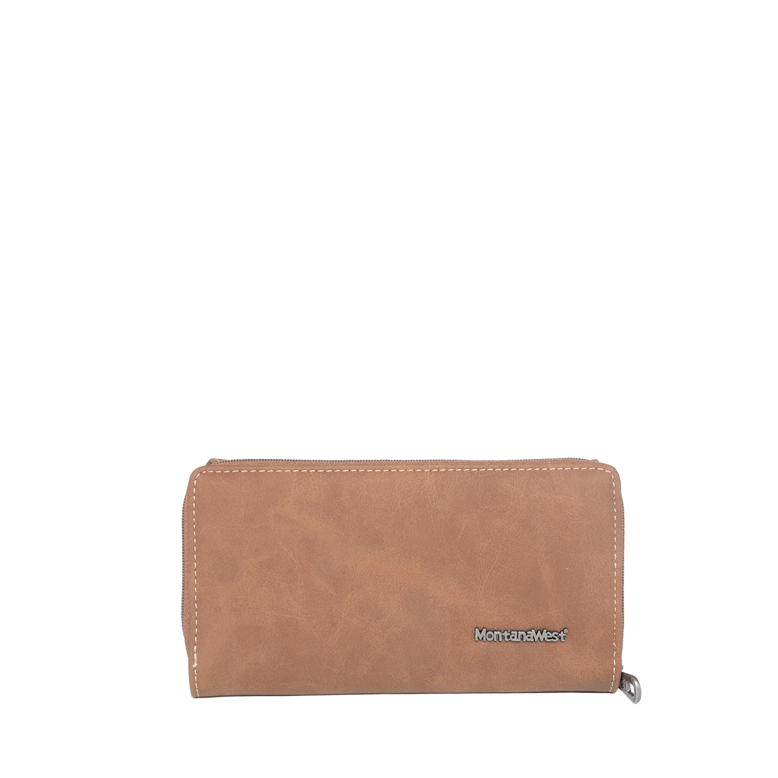 Montana West Aztec Embossed Studded Wallet