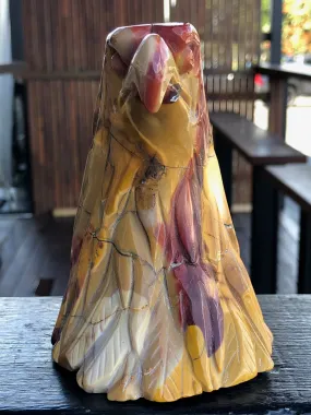 Mookaite Australian Wedge Tailed Eagle Bust [1k1043]