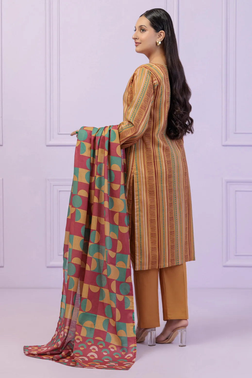 MUSTARD-LAWN-3 PIECE (6S24B3P109) BIN 103 R5