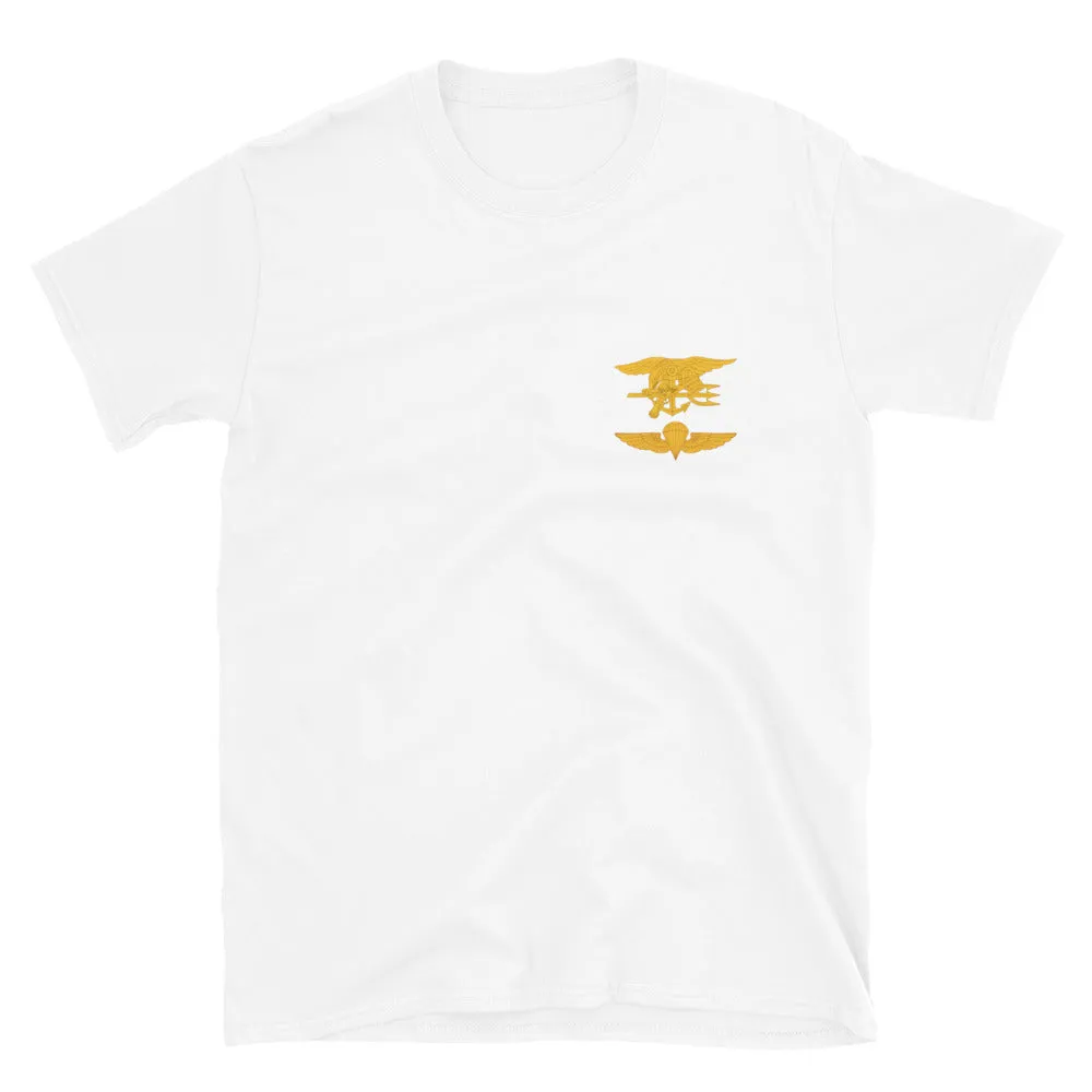 Navy SEALs and Parachutist badges Short-Sleeve Unisex T-Shirt