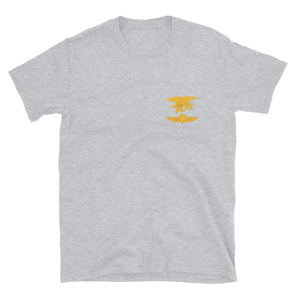 Navy SEALs and Parachutist badges Short-Sleeve Unisex T-Shirt