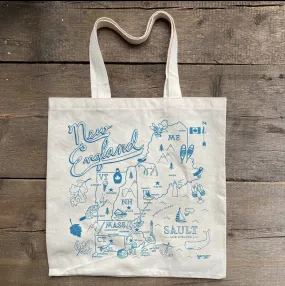 New England Grocery Tote