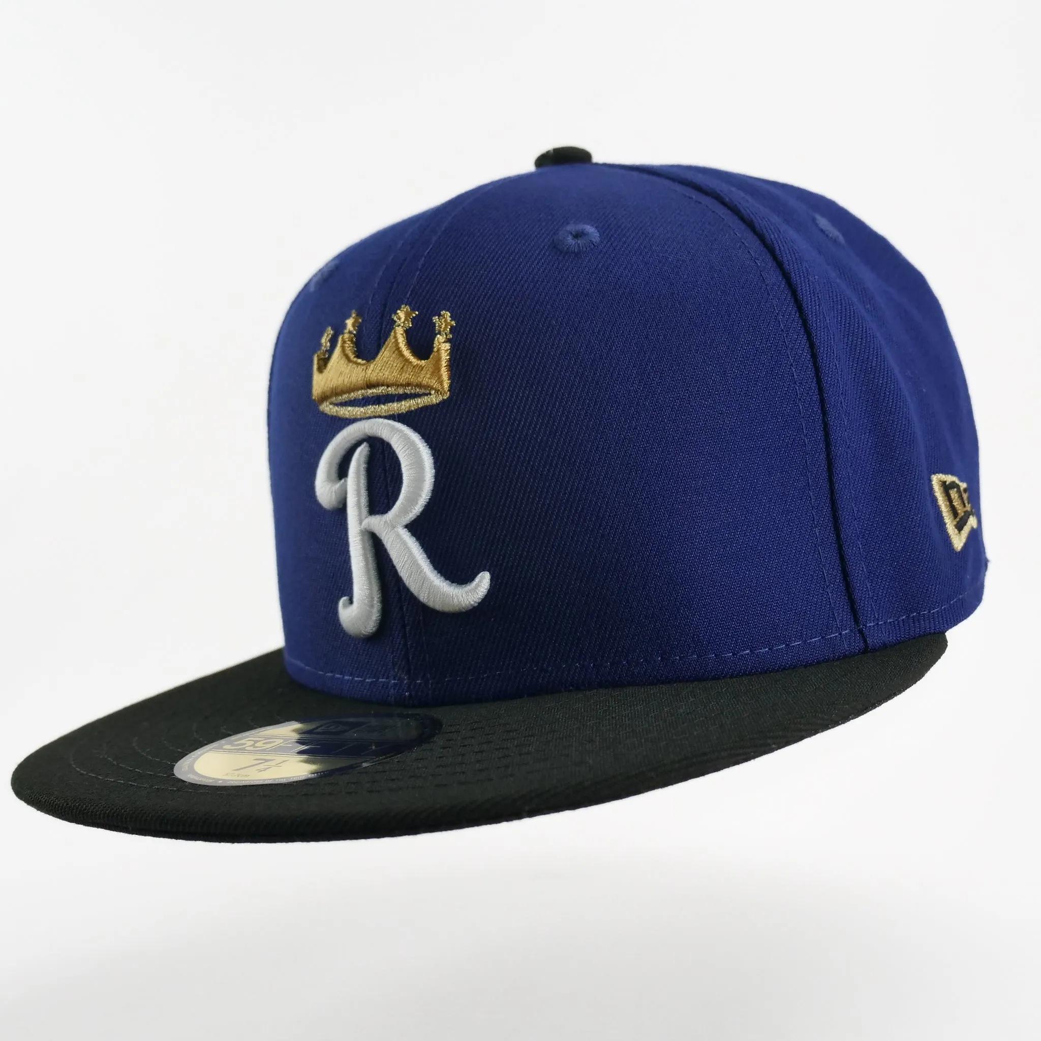 New Era Custom Exclusive Fitted Kansas City Royals Crown 50th Anniversary Patch