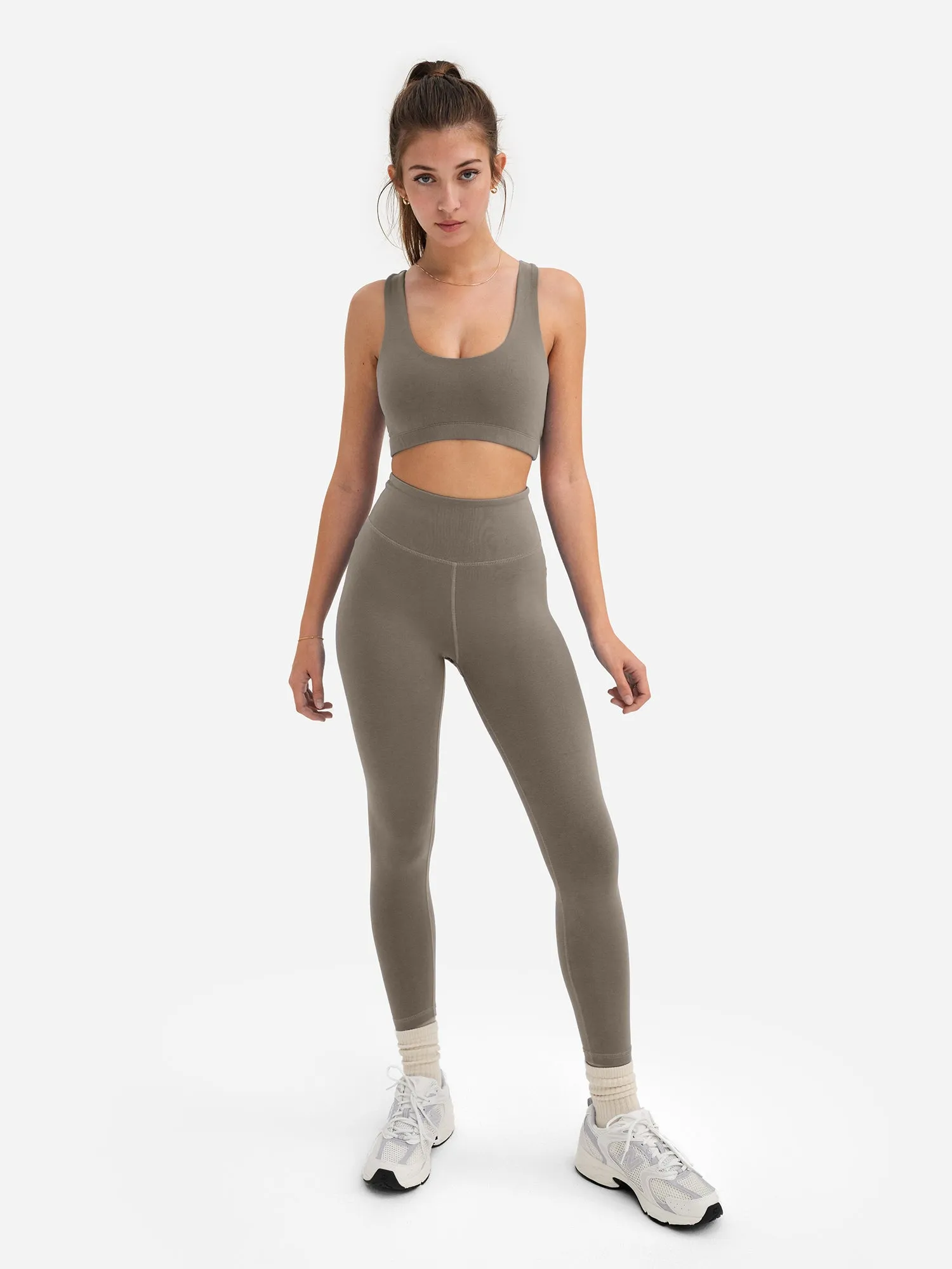 Organic Stretch Midi Legging