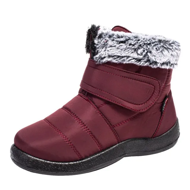 Orthopedic Winter Boots Warm Snow Waterproof Non Slip Boots