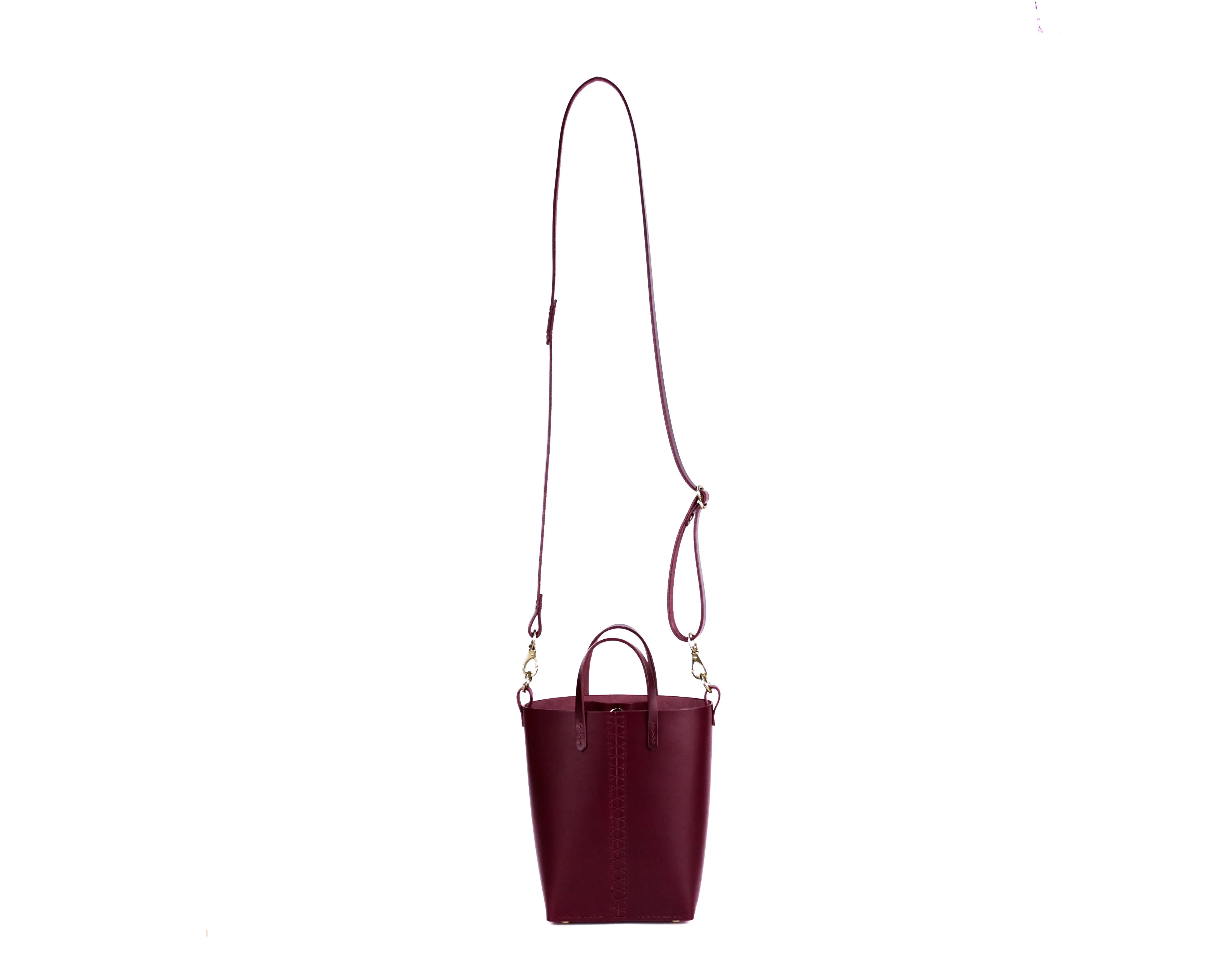 Palmetto Bucket Bag: Tan