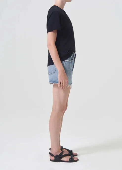 Parker Long Denim Short - Wheel