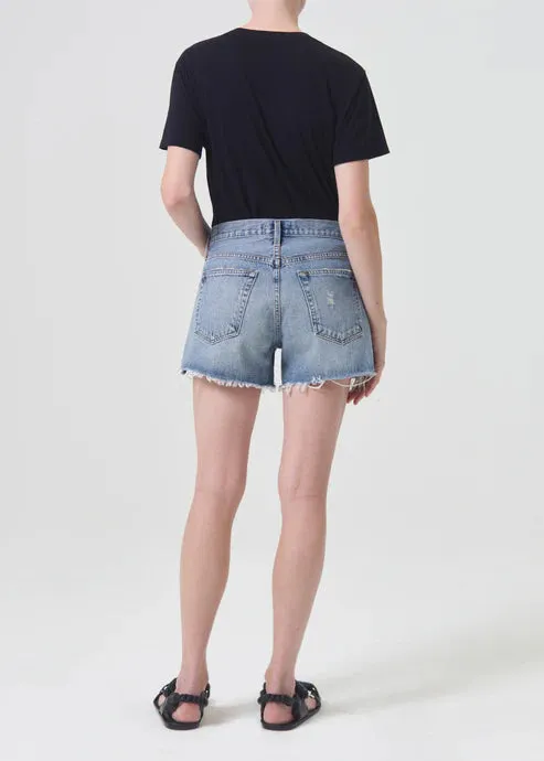 Parker Long Denim Short - Wheel