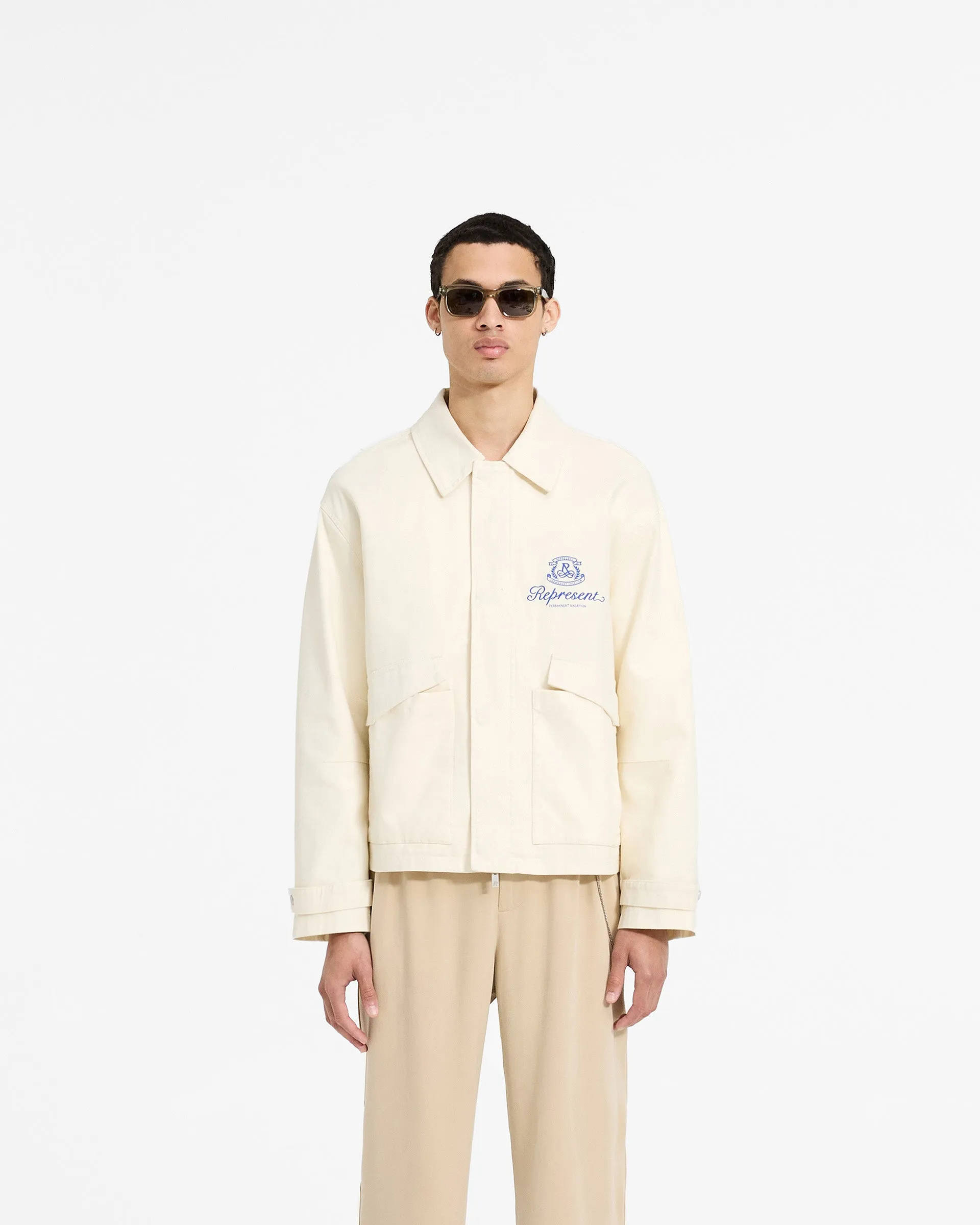 Permanent Vacation Smart Jacket - Antique White