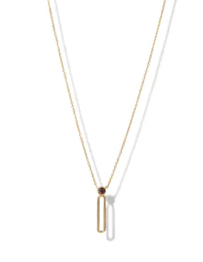 Pitch Necklace <br> Gold Vermeil