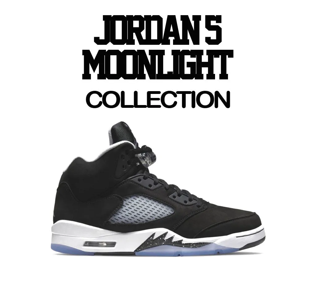 Retro 5 Moonlight Shirt - ST Michael - Black