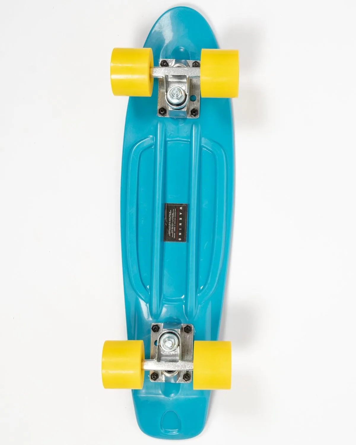 Retroride Mini Skateboard - Turq/Yellow