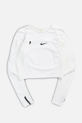 Rework Nike Wave Mesh Top - M