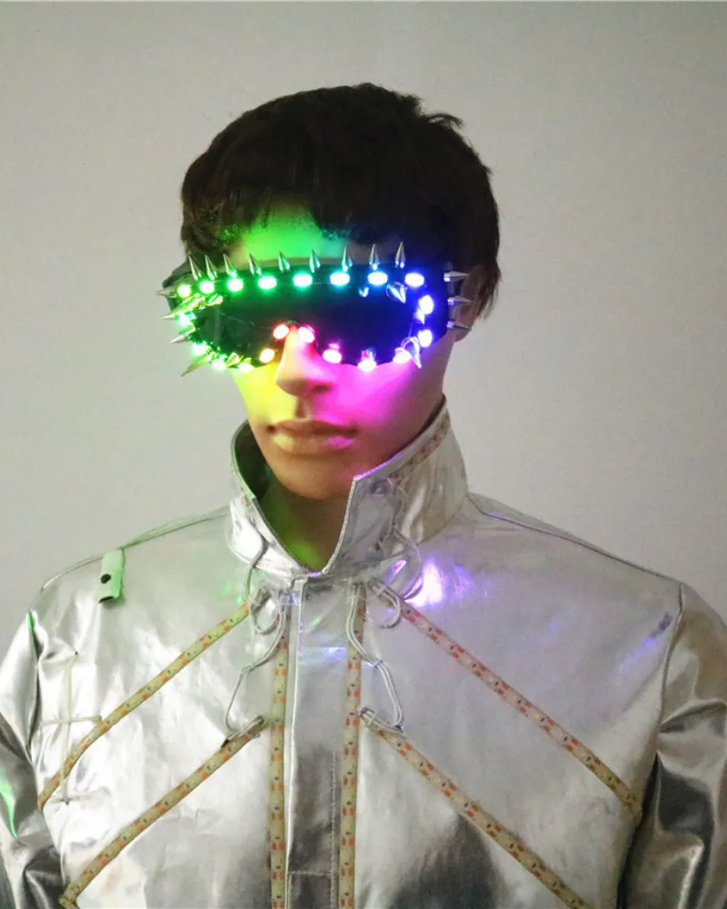 Rivet LED Light Up Glasses