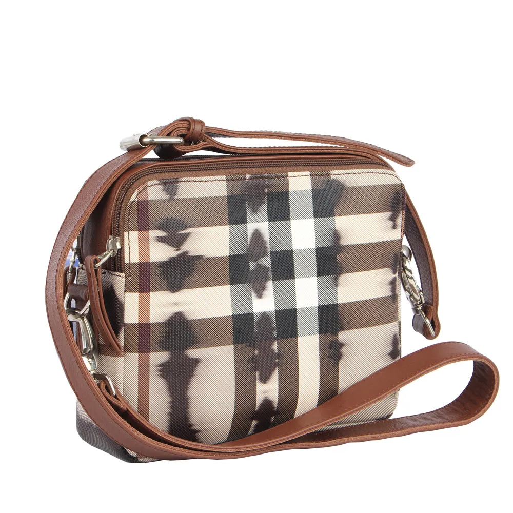 RL Sydney Crossbody Checkered Ladies Bag