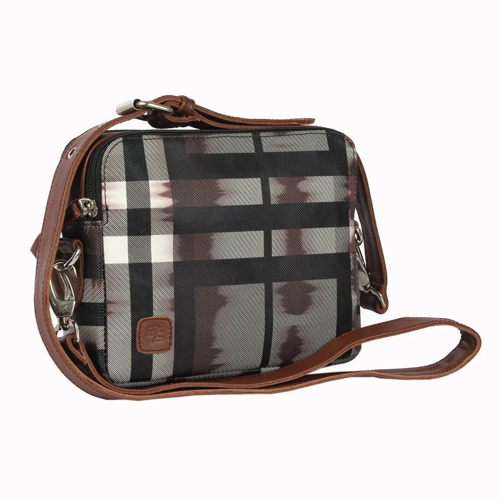 RL Sydney Crossbody Checkered Ladies Bag