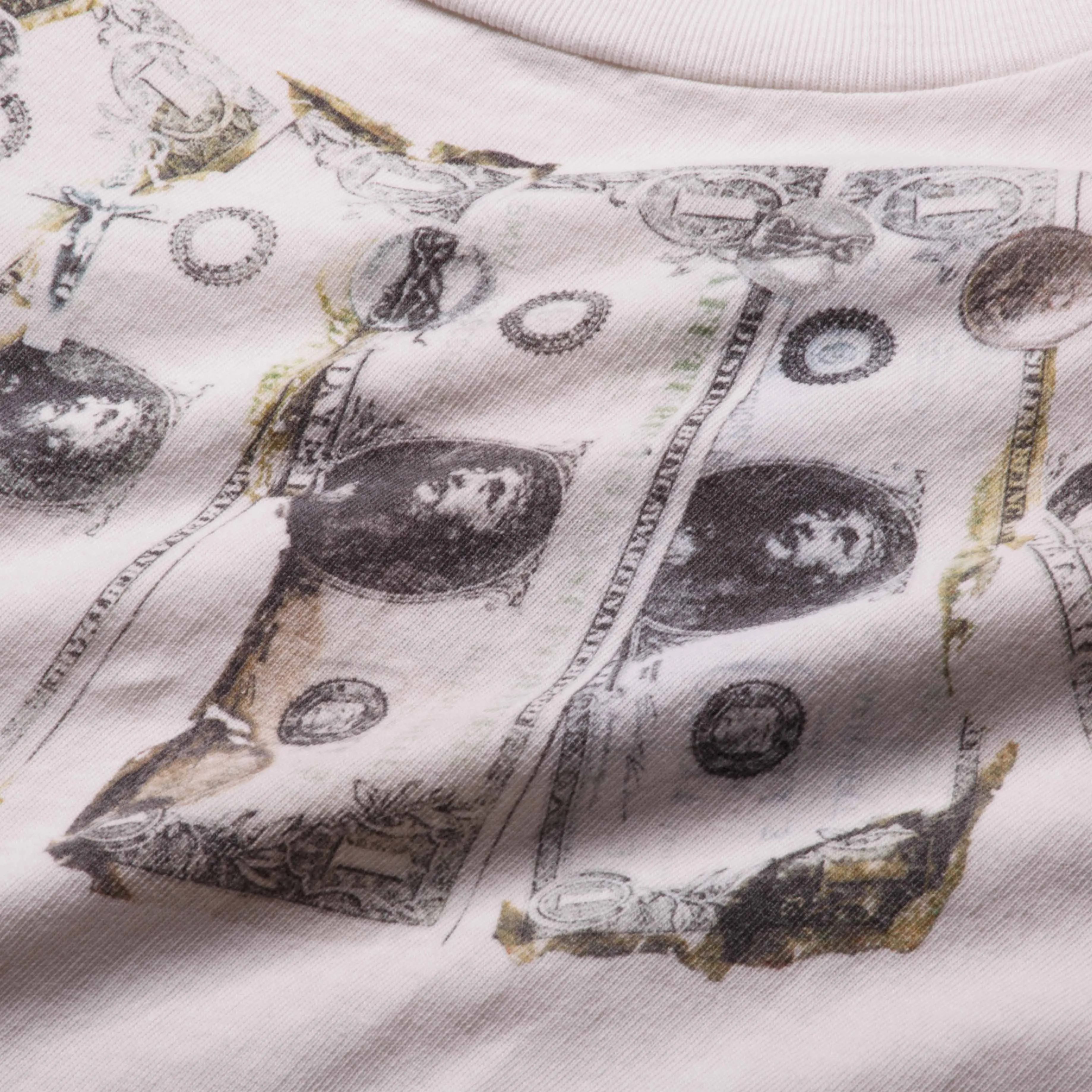 Saint Michael Money Tee Off White