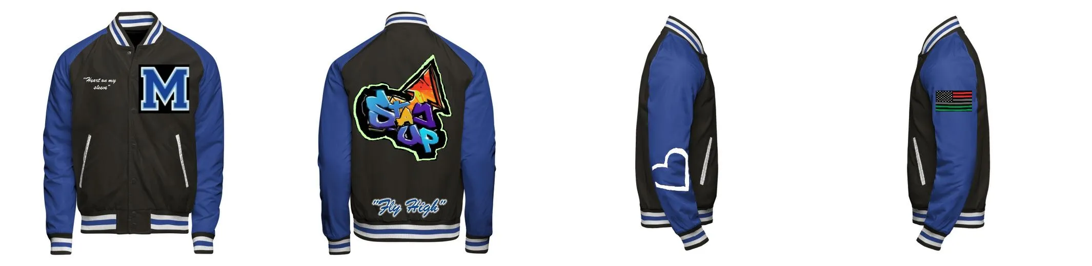 Satin Varsity Jacket