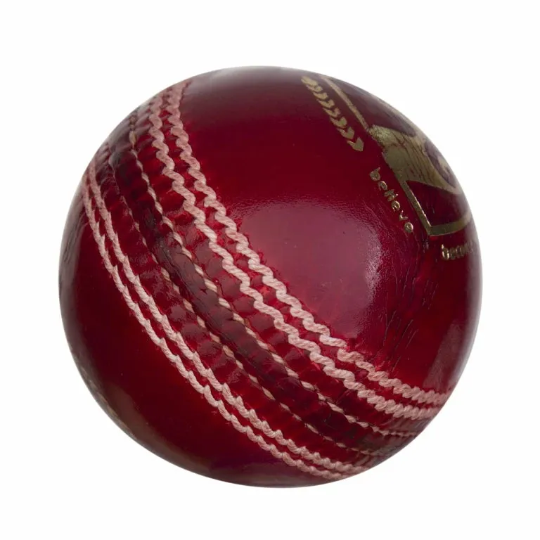 SG Bouncer Cricket Leather Ball | Red