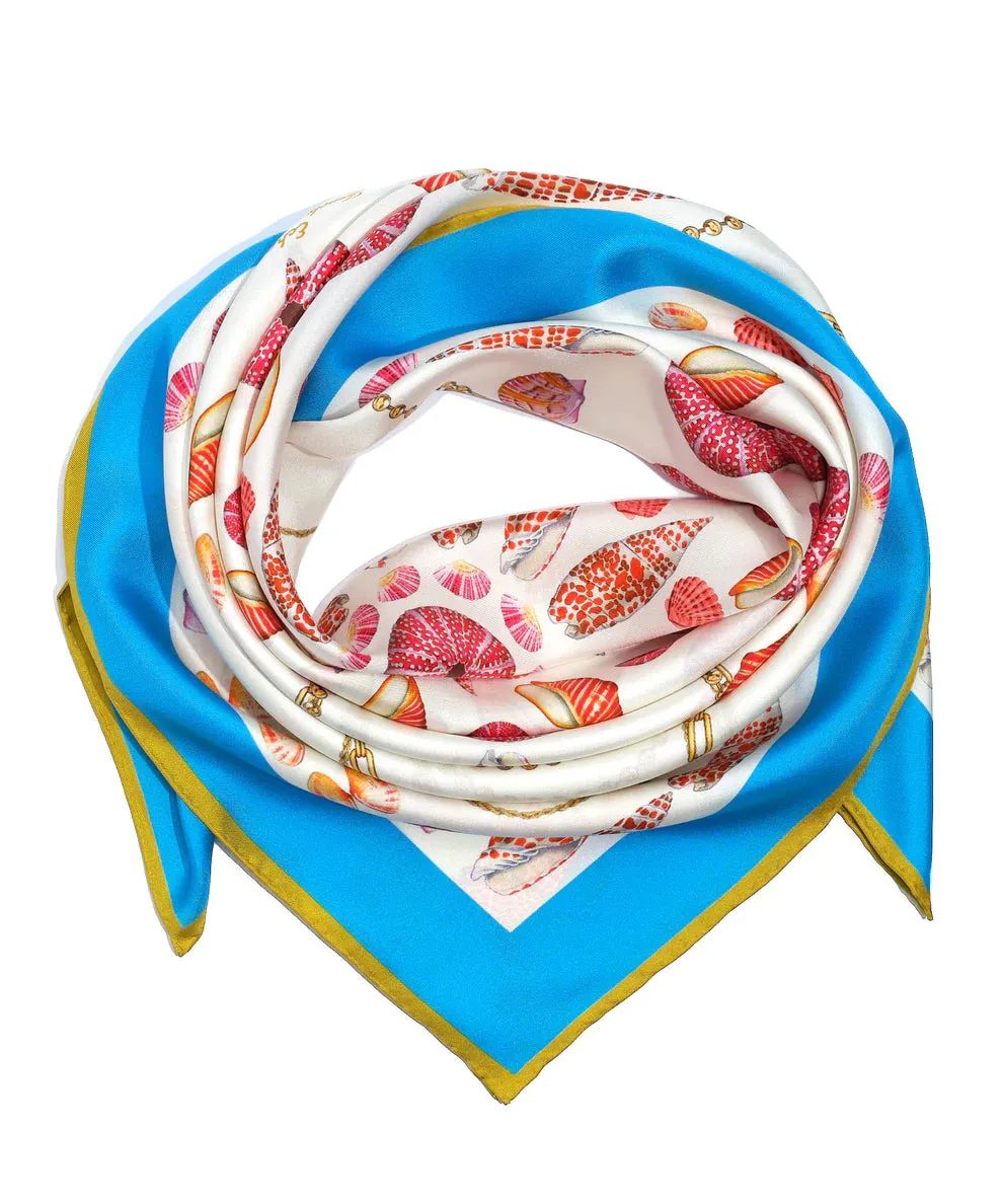 Silk Scarf: Jewels Of The Sea I