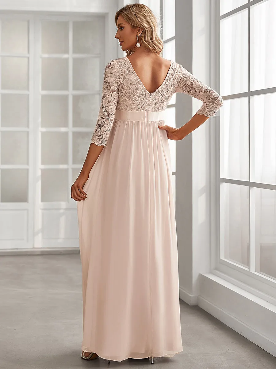 Simple and Elegant Wholesale Maternity Dress with A-line silhouette