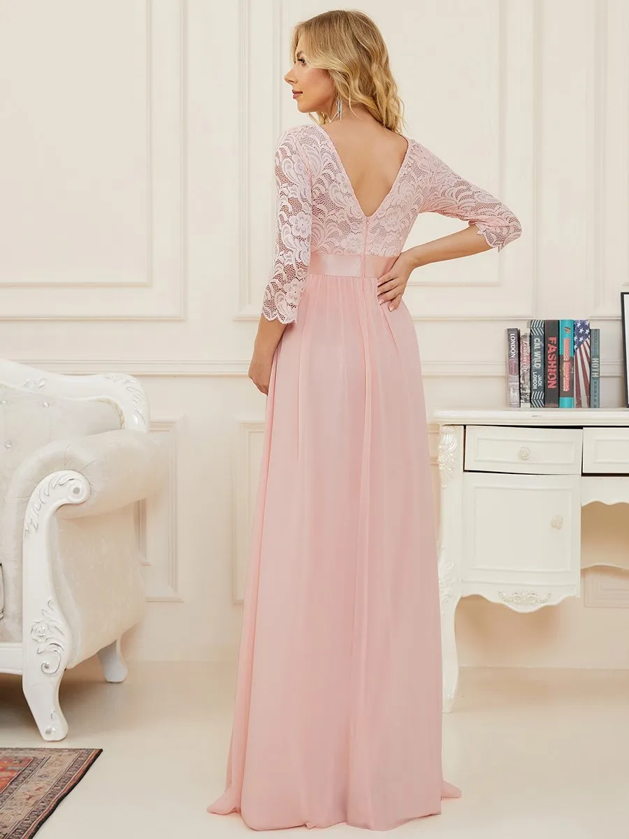 Simple and Elegant Wholesale Maternity Dress with A-line silhouette