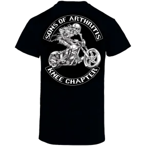 Sons of Arthritis KNEE CHAPTER Biker T-Shirt