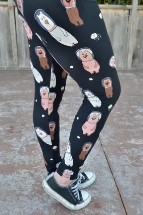 Space Bears Leggings