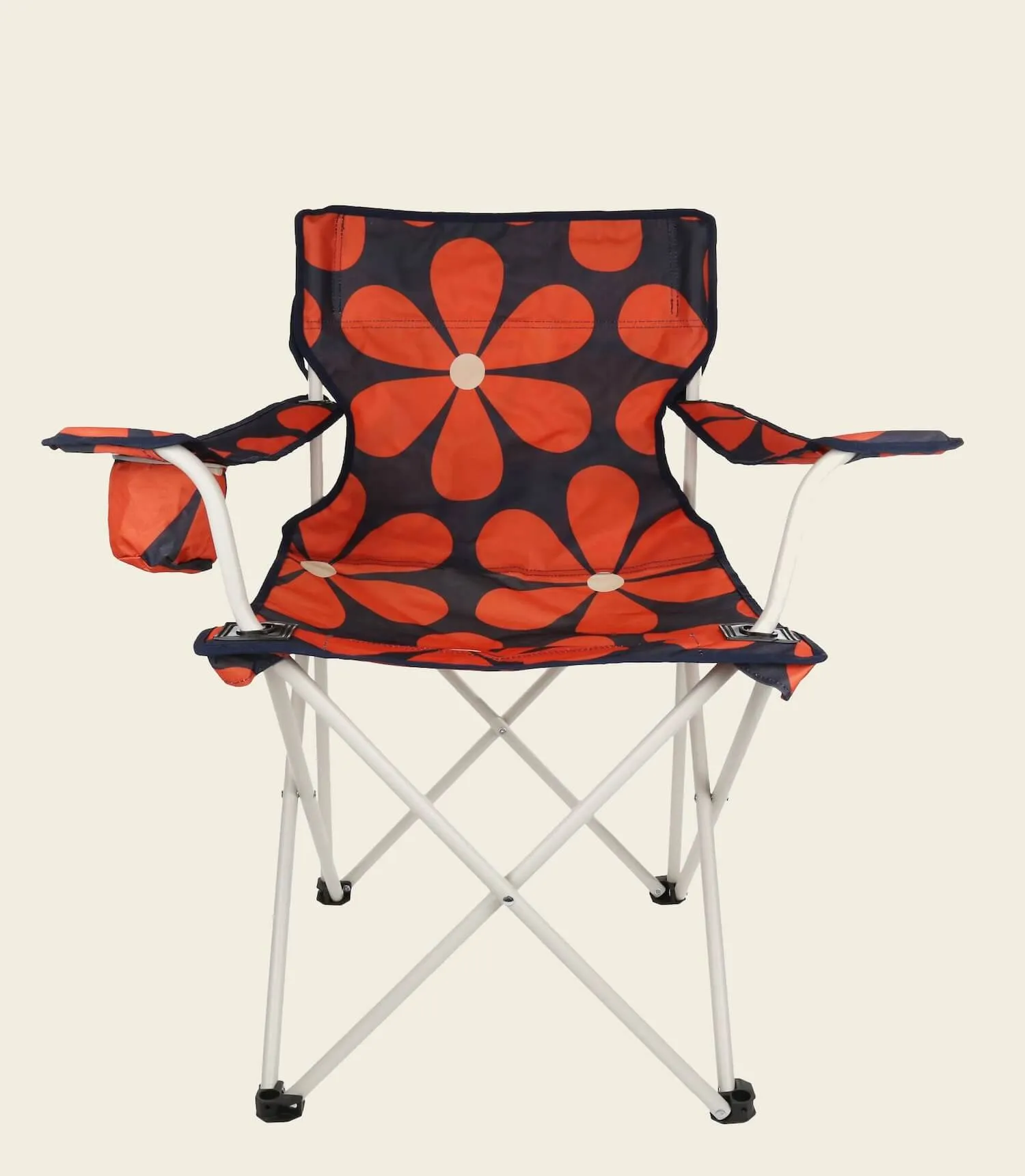 Springback Chair - Navy Daisy