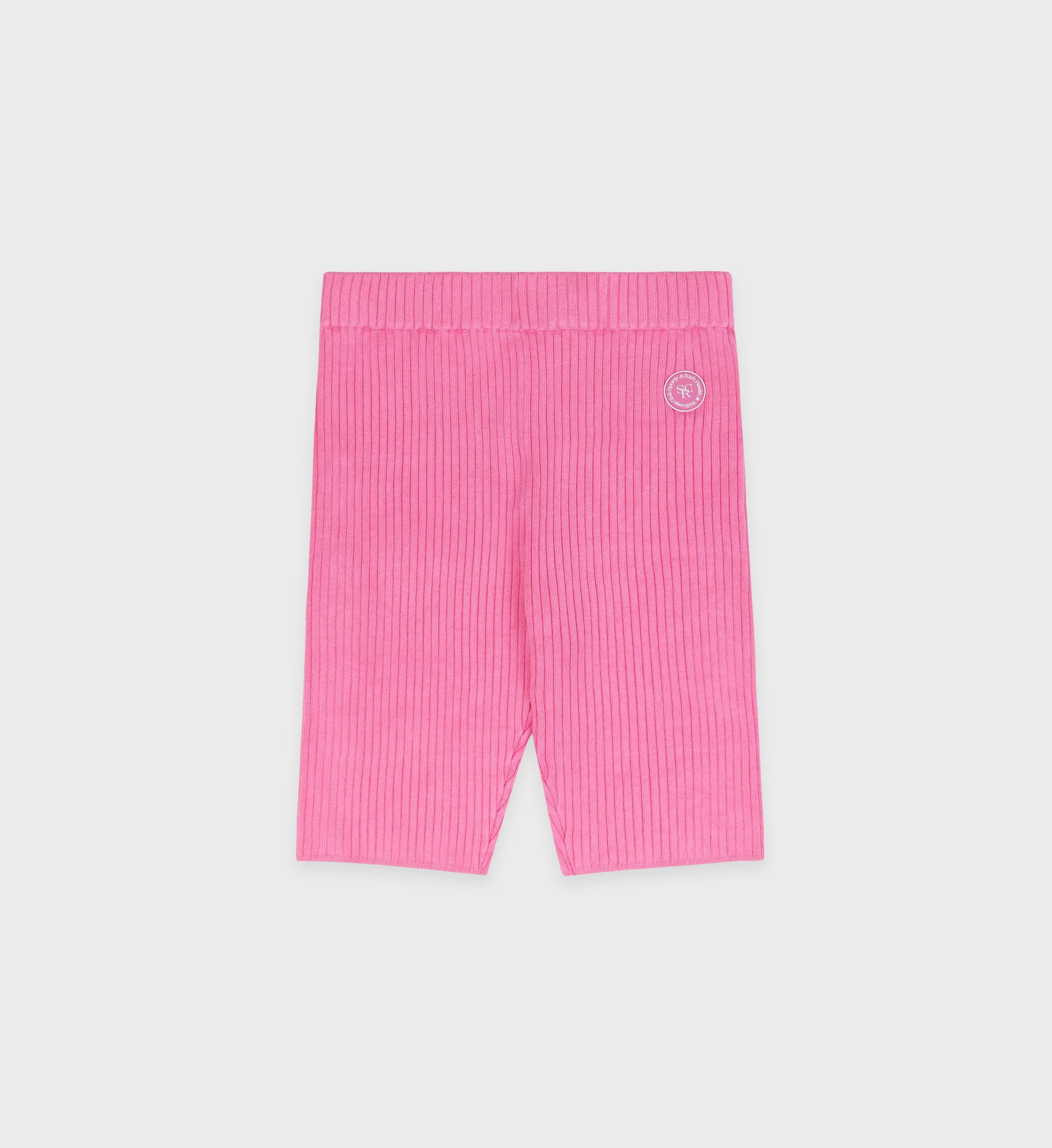 SRHWC Ribbed Biker Short - Cotton Candy