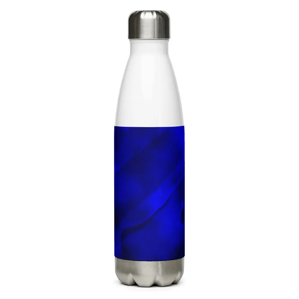 Stainless Steel True Blue Water Bottle