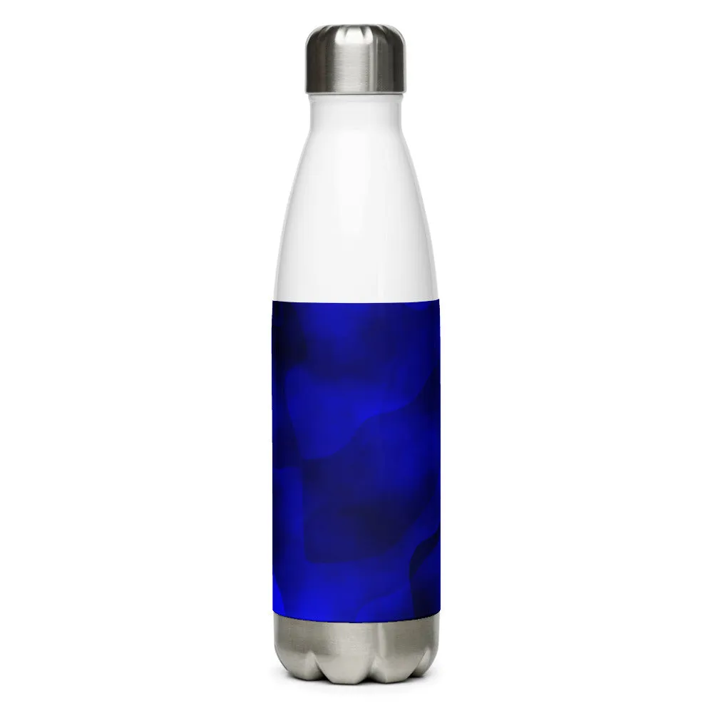 Stainless Steel True Blue Water Bottle