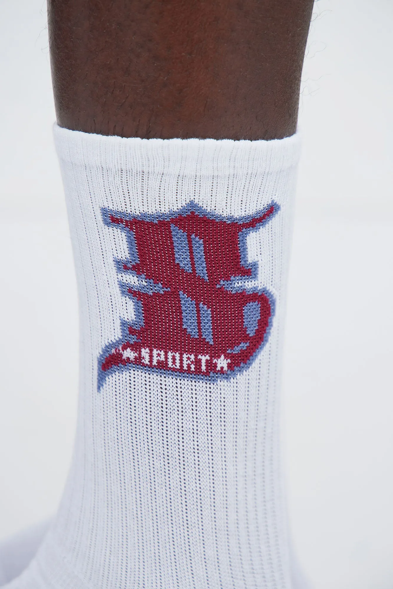 State Sports Socks 2 Pack - White/combo