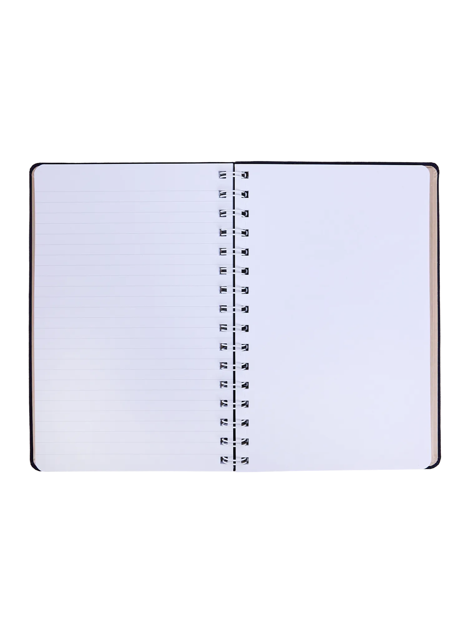 Steady Ring Bound A5 Lined and Blank Notebook